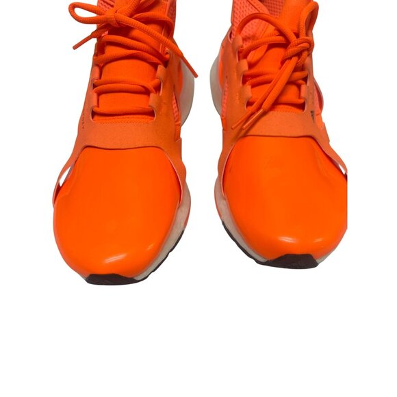 Adidas Bright Orange Stella McCartney Ultraboost 21 Running Shoes - Picture 4 of 11